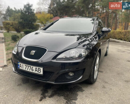 Черный Сеат Леон, объемом двигателя 1.39 л и пробегом 190 тыс. км за 6100 $, фото 1 на Automoto.ua