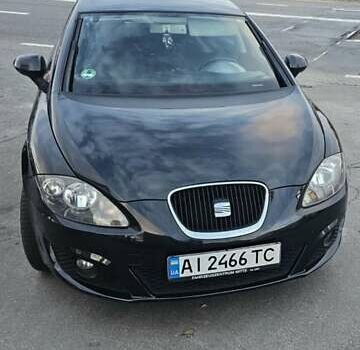 Черный Сеат Леон, объемом двигателя 1.4 л и пробегом 200 тыс. км за 6999 $, фото 1 на Automoto.ua