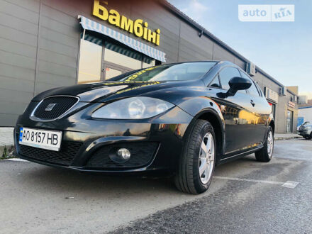 Чорний Сеат Leon, об'ємом двигуна 1.4 л та пробігом 192 тис. км за 6900 $, фото 1 на Automoto.ua