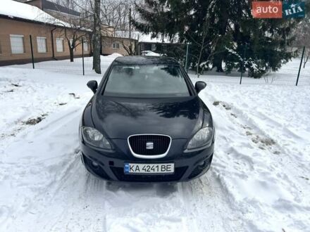 Черный Сеат Леон, объемом двигателя 1.6 л и пробегом 288 тыс. км за 5950 $, фото 1 на Automoto.ua