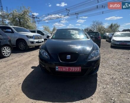 Черный Сеат Леон, объемом двигателя 1.6 л и пробегом 190 тыс. км за 8400 $, фото 1 на Automoto.ua
