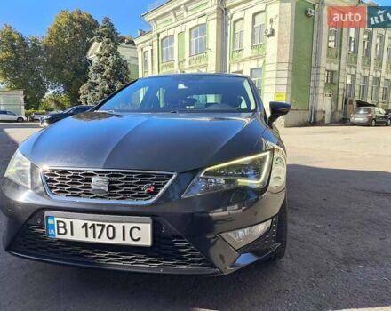 Черный Сеат Леон, объемом двигателя 1.4 л и пробегом 195 тыс. км за 9600 $, фото 1 на Automoto.ua