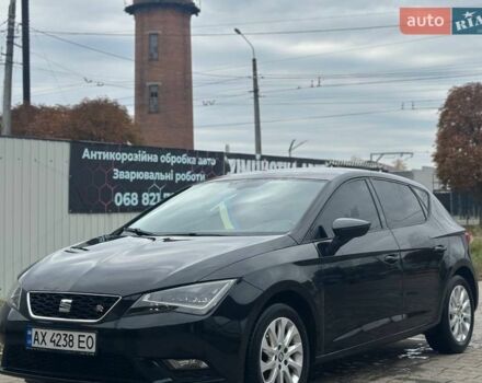 Черный Сеат Леон, объемом двигателя 1.6 л и пробегом 163 тыс. км за 8800 $, фото 1 на Automoto.ua
