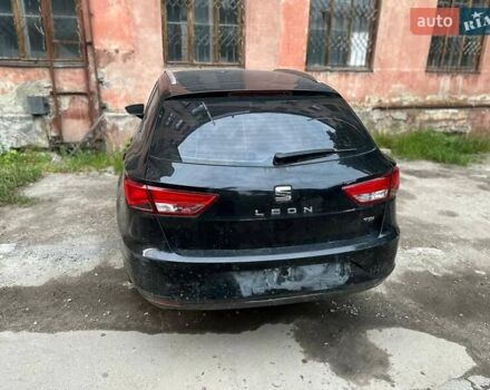 Черный Сеат Леон, объемом двигателя 1.6 л и пробегом 208 тыс. км за 8500 $, фото 1 на Automoto.ua
