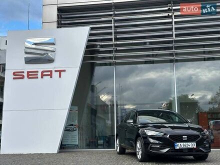 Сеат Леон 2024 в Днепре (Днепропетровске) на Automoto.ua Черный Сеат Леон, объемом двигателя 1.5 л и пробегом 2 тыс. км за 35185 $, фото 1 на Automoto.ua