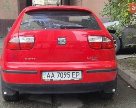 Сеат Leon 2003 у Києві на Automoto.ua Червоний Сеат Leon, об'ємом двигуна 1.8 л та пробігом 155 тис. км за 5800 $, фото 3 на Automoto.ua