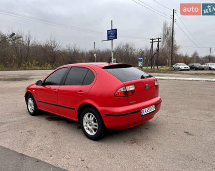 Красный Сеат Леон, объемом двигателя 1.6 л и пробегом 165 тыс. км за 4300 $, фото 6 на Automoto.ua