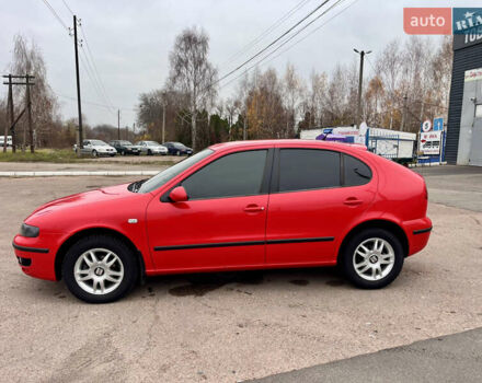 Красный Сеат Леон, объемом двигателя 1.6 л и пробегом 165 тыс. км за 4300 $, фото 7 на Automoto.ua