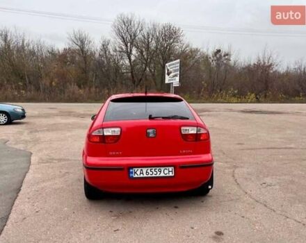 Червоний Сеат Leon, об'ємом двигуна 1.6 л та пробігом 157 тис. км за 4700 $, фото 4 на Automoto.ua