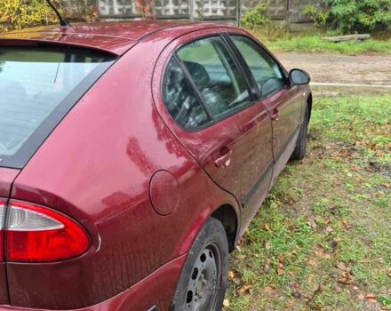 Красный Сеат Леон, объемом двигателя 1.6 л и пробегом 202 тыс. км за 4000 $, фото 1 на Automoto.ua