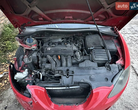 Сеат Леон 2008 в Белой Церкве на Automoto.ua Красный Сеат Леон, объемом двигателя 2 л и пробегом 200 тыс. км за 2250 $, фото 8 на Automoto.ua