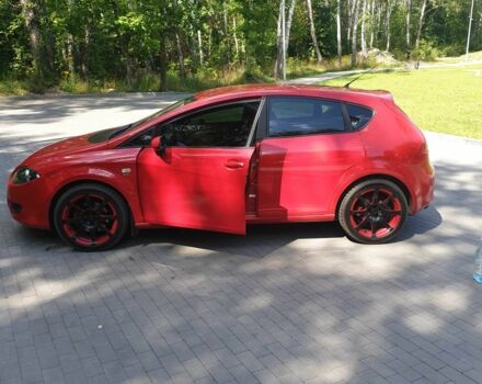Червоний Сеат Leon, об'ємом двигуна 2 л та пробігом 73 тис. км за 6700 $, фото 1 на Automoto.ua