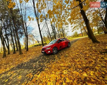 Сеат Леон 2013 в Калуше на Automoto.ua Красный Сеат Леон, объемом двигателя 1.97 л и пробегом 237 тыс. км за 12000 $, фото 16 на Automoto.ua
