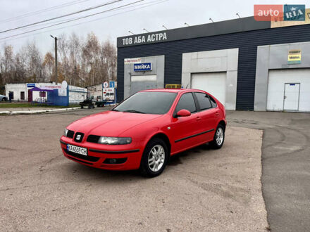 Красный Сеат Леон, объемом двигателя 1.6 л и пробегом 165 тыс. км за 4300 $, фото 1 на Automoto.ua