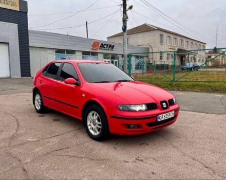 Красный Сеат Леон, объемом двигателя 1.6 л и пробегом 157 тыс. км за 4700 $, фото 1 на Automoto.ua