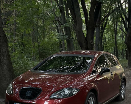 Красный Сеат Леон, объемом двигателя 1.6 л и пробегом 246 тыс. км за 5500 $, фото 1 на Automoto.ua