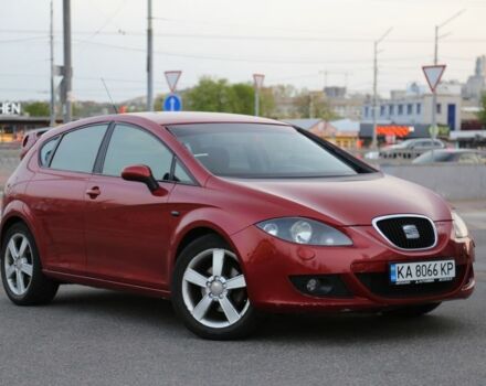 Червоний Сеат Leon, об'ємом двигуна 2 л та пробігом 266 тис. км за 6500 $, фото 1 на Automoto.ua