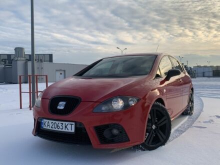 Червоний Сеат Leon, об'ємом двигуна 2 л та пробігом 223 тис. км за 6700 $, фото 1 на Automoto.ua