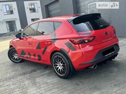 Червоний Сеат Leon, об'ємом двигуна 2 л та пробігом 212 тис. км за 13999 $, фото 1 на Automoto.ua