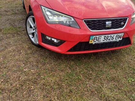 Красный Сеат Леон, объемом двигателя 1.8 л и пробегом 210 тыс. км за 10500 $, фото 1 на Automoto.ua