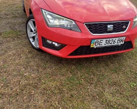 Красный Сеат Леон, объемом двигателя 1.8 л и пробегом 210 тыс. км за 10500 $, фото 1 на Automoto.ua