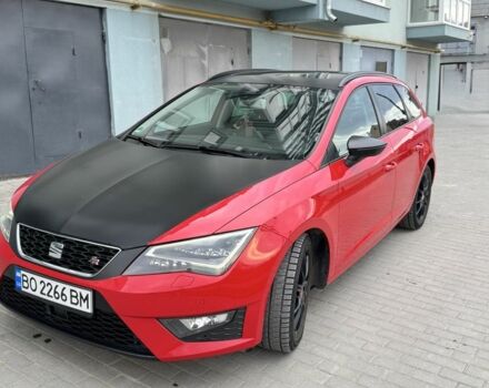 Красный Сеат Леон, объемом двигателя 2 л и пробегом 225 тыс. км за 12300 $, фото 1 на Automoto.ua