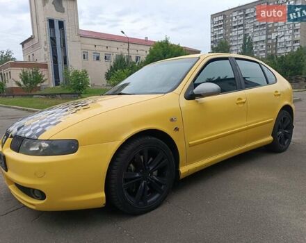 Желтый Сеат Леон, объемом двигателя 1.8 л и пробегом 426 тыс. км за 4000 $, фото 8 на Automoto.ua