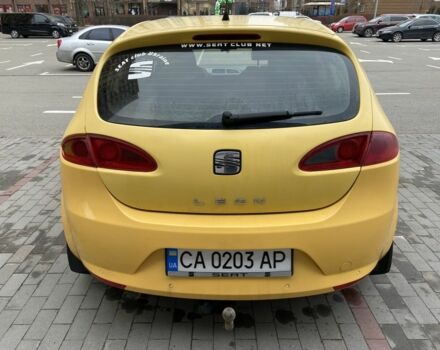 Жовтий Сеат Leon, об'ємом двигуна 1.6 л та пробігом 350 тис. км за 4200 $, фото 5 на Automoto.ua