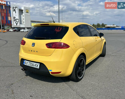 Желтый Сеат Леон, объемом двигателя 1.6 л и пробегом 177 тыс. км за 8000 $, фото 4 на Automoto.ua