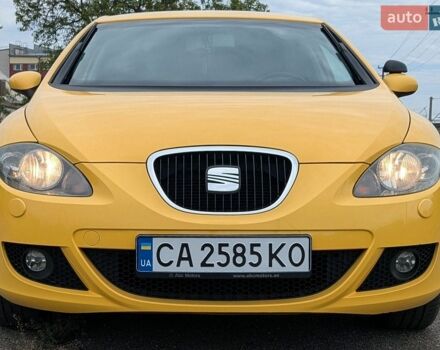 Желтый Сеат Леон, объемом двигателя 1.6 л и пробегом 182 тыс. км за 5750 $, фото 1 на Automoto.ua