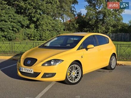 Сеат Леон 2008 в Киеве на Automoto.ua Желтый Сеат Леон, объемом двигателя 1.98 л и пробегом 230 тыс. км за 6800 $, фото 1 на Automoto.ua