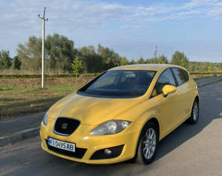 Желтый Сеат Леон, объемом двигателя 1.4 л и пробегом 242 тыс. км за 5200 $, фото 1 на Automoto.ua