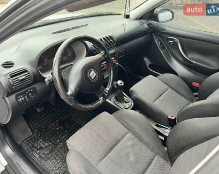 Сірий Сеат Leon, об'ємом двигуна 1.6 л та пробігом 211 тис. км за 4000 $, фото 19 на Automoto.ua