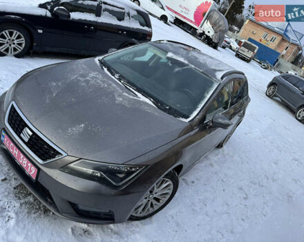 Серый Сеат Леон, объемом двигателя 1.6 л и пробегом 152 тыс. км за 14300 $, фото 1 на Automoto.ua