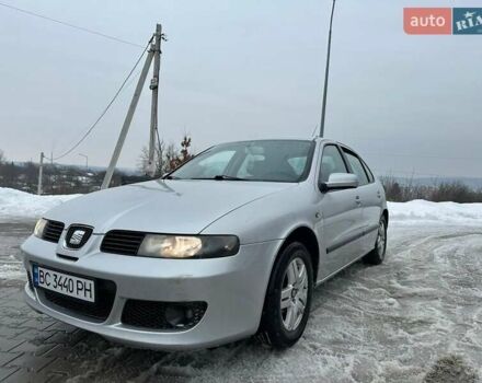 Серый Сеат Леон, объемом двигателя 1.6 л и пробегом 232 тыс. км за 3100 $, фото 1 на Automoto.ua