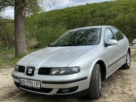 Сірий Сеат Leon, об'ємом двигуна 1.9 л та пробігом 374 тис. км за 4600 $, фото 1 на Automoto.ua