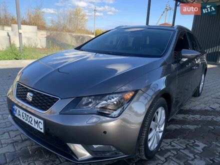 Серый Сеат Леон, объемом двигателя 2 л и пробегом 284 тыс. км за 10800 $, фото 1 на Automoto.ua