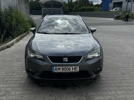 Сеат Leon 2014 у Житомирі на Automoto.ua Сірий Сеат Leon, об'ємом двигуна 1.6 л та пробігом 271 тис. км за 11000 $, фото 1 на Automoto.ua