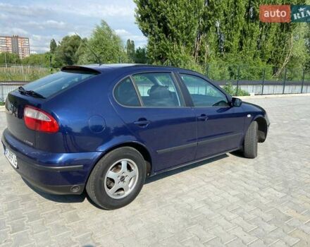 Синий Сеат Леон, объемом двигателя 1.6 л и пробегом 347 тыс. км за 4000 $, фото 2 на Automoto.ua