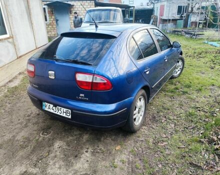Синий Сеат Леон, объемом двигателя 1.6 л и пробегом 300 тыс. км за 3650 $, фото 4 на Automoto.ua