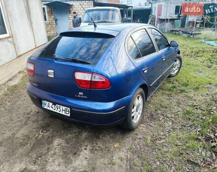 Синій Сеат Leon, об'ємом двигуна 1.6 л та пробігом 300 тис. км за 3650 $, фото 3 на Automoto.ua
