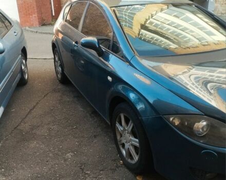 Синий Сеат Леон, объемом двигателя 1.6 л и пробегом 200 тыс. км за 3700 $, фото 2 на Automoto.ua