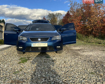 Сеат Леон 2014 в Калуше на Automoto.ua Синий Сеат Леон, объемом двигателя 1.97 л и пробегом 259 тыс. км за 11750 $, фото 13 на Automoto.ua