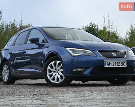 Синий Сеат Леон, объемом двигателя 1.6 л и пробегом 260 тыс. км за 8999 $, фото 1 на Automoto.ua