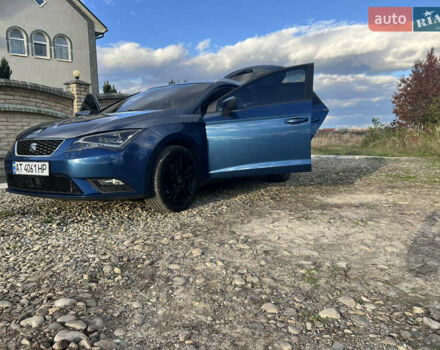 Сеат Леон 2014 в Калуше на Automoto.ua Синий Сеат Леон, объемом двигателя 1.97 л и пробегом 259 тыс. км за 11750 $, фото 12 на Automoto.ua