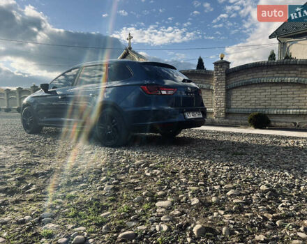 Сеат Леон 2014 в Калуше на Automoto.ua Синий Сеат Леон, объемом двигателя 1.97 л и пробегом 259 тыс. км за 11750 $, фото 6 на Automoto.ua
