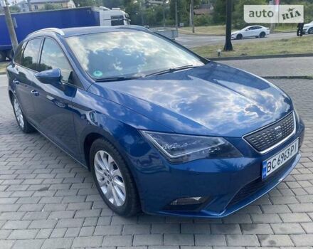 Синій Сеат Leon, об'ємом двигуна 1 л та пробігом 212 тис. км за 11300 $, фото 1 на Automoto.ua