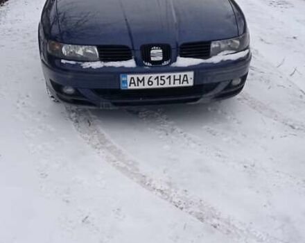 Синий Сеат Леон, объемом двигателя 1.9 л и пробегом 317 тыс. км за 4300 $, фото 1 на Automoto.ua