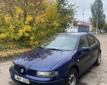 Сеат Леон 2001 в Славянске на Automoto.ua Синий Сеат Леон, объемом двигателя 1.9 л и пробегом 256 тыс. км за 1350 $, фото 1 на Automoto.ua