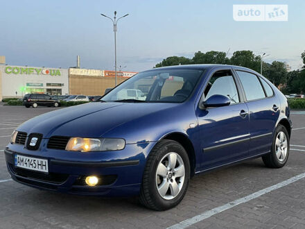 Сеат Leon 2003 в Житомирі на Automoto.ua Синій Сеат Leon, объемом двигателя 1.6 л и пробегом 236 тыс. км за 3800 $, фото 1 на Automoto.ua